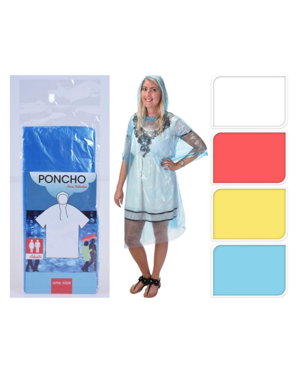 Poncho til voksne