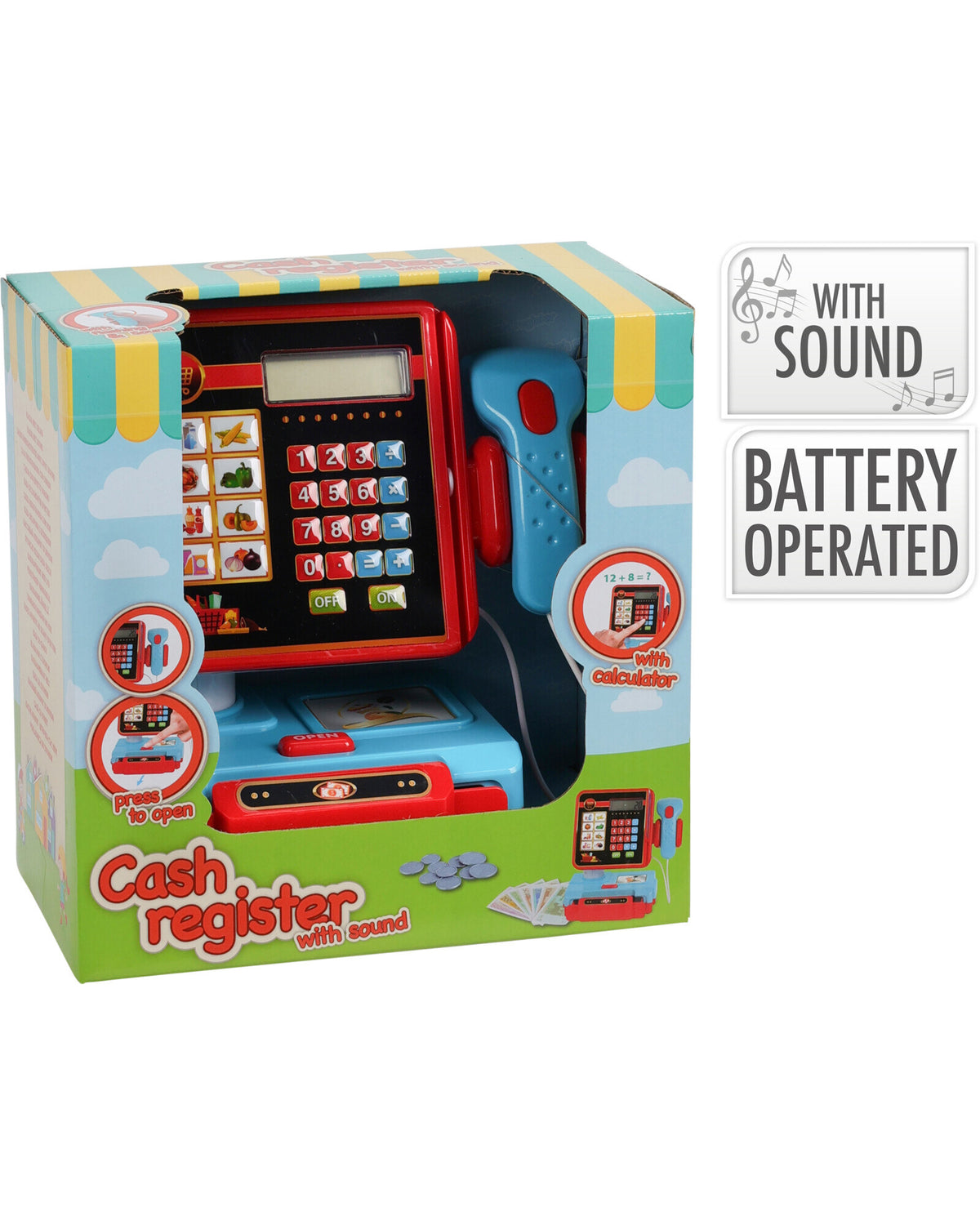 Supermarket cash register