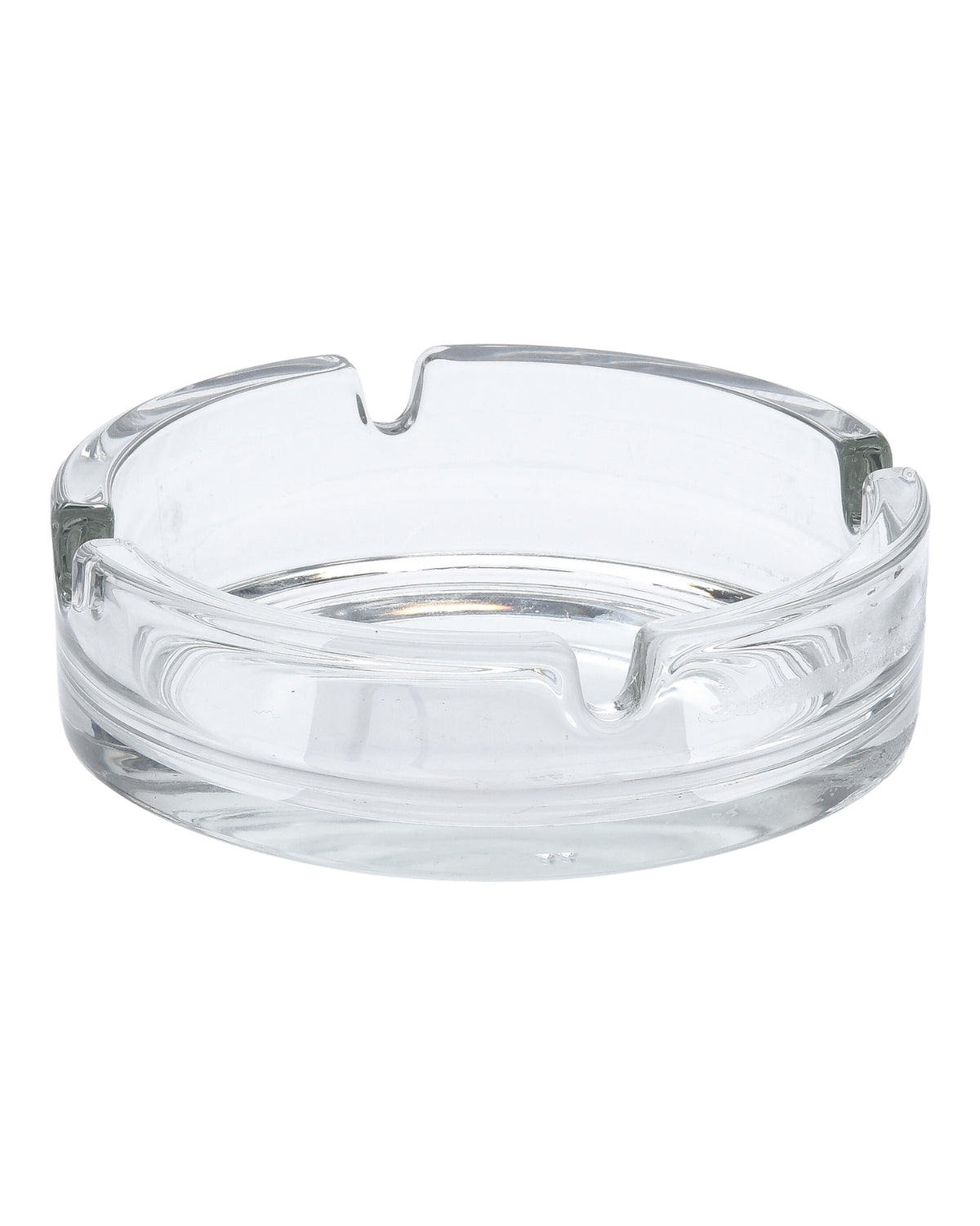Ashtray clear glass 100x35mm