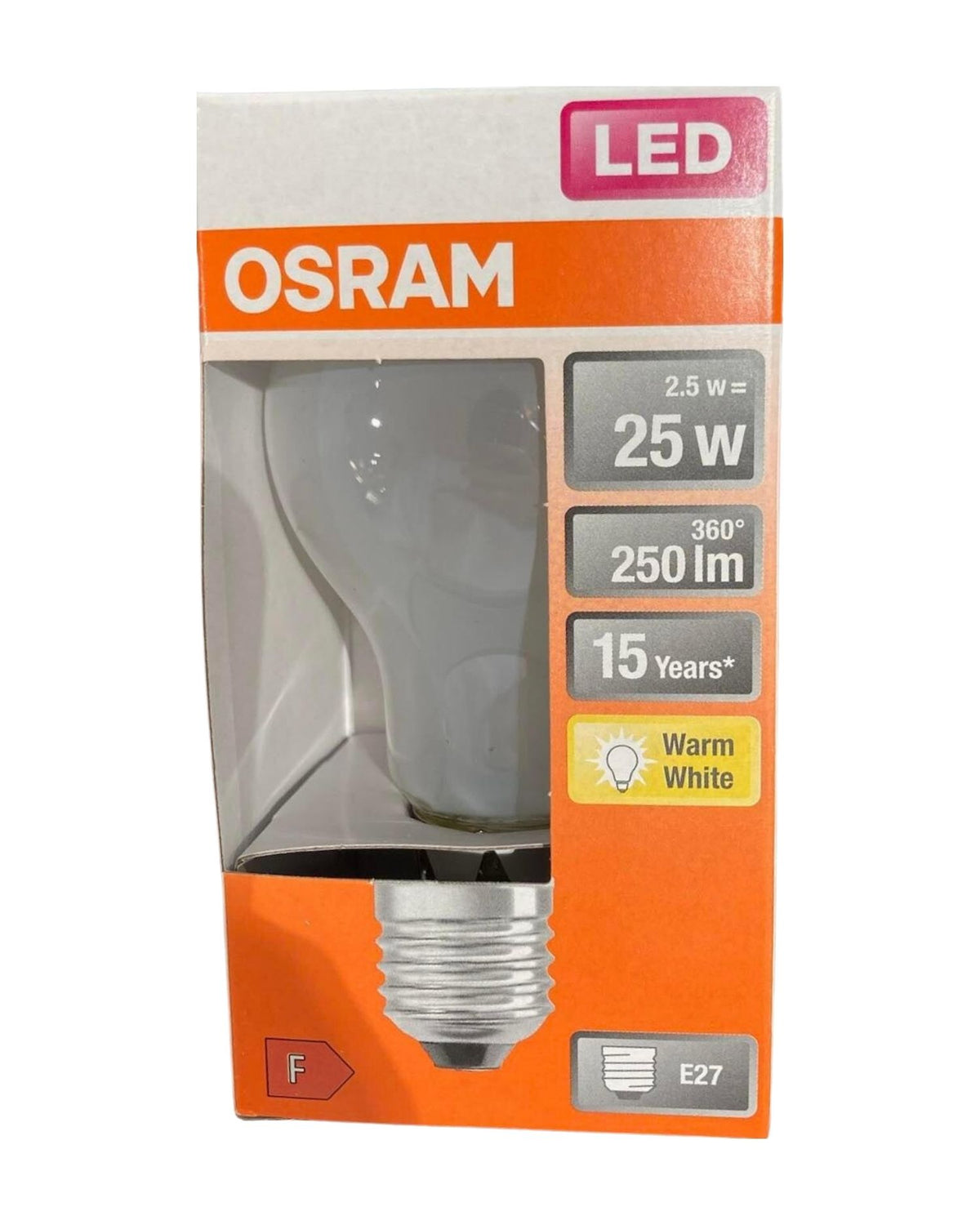 OSRAM LED Standard A 25 E27 2.5W