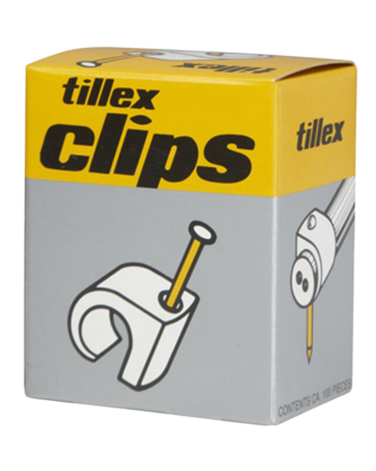 Lednings clips 7X10 mm "tillix"