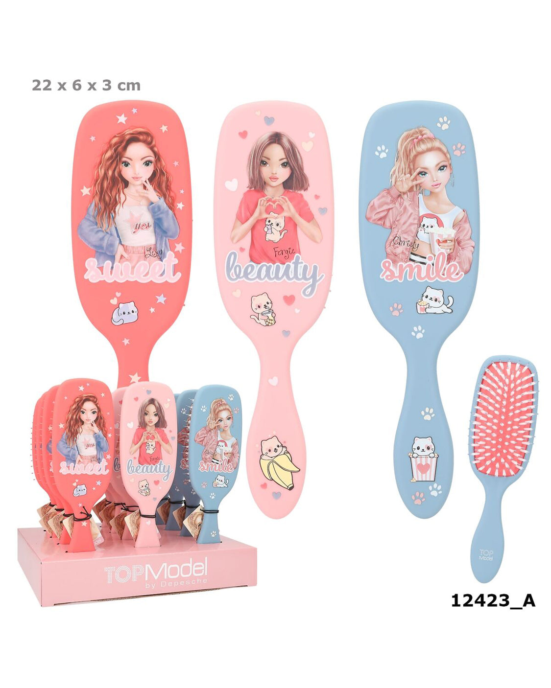 TOPModel Hairbrush CUTIE STAR
