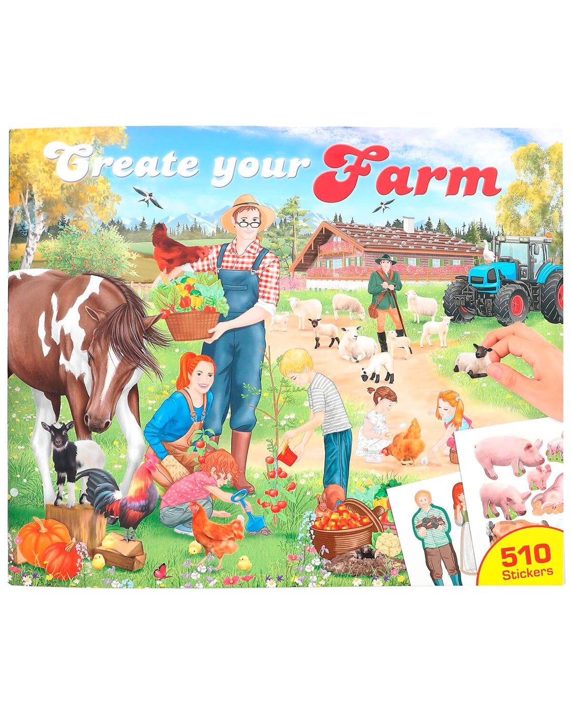 Create your Farm Coloring Book