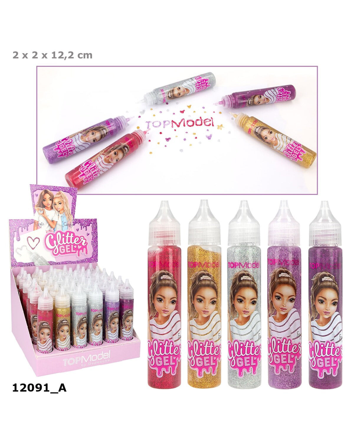 TOPModel Glitter Gel 1stk