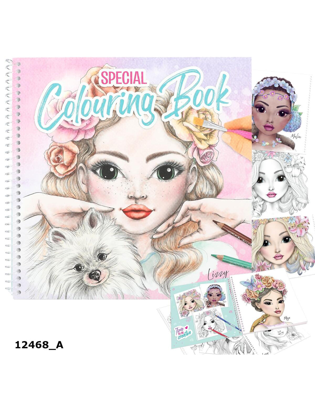 TOPModel Special Coloring Book