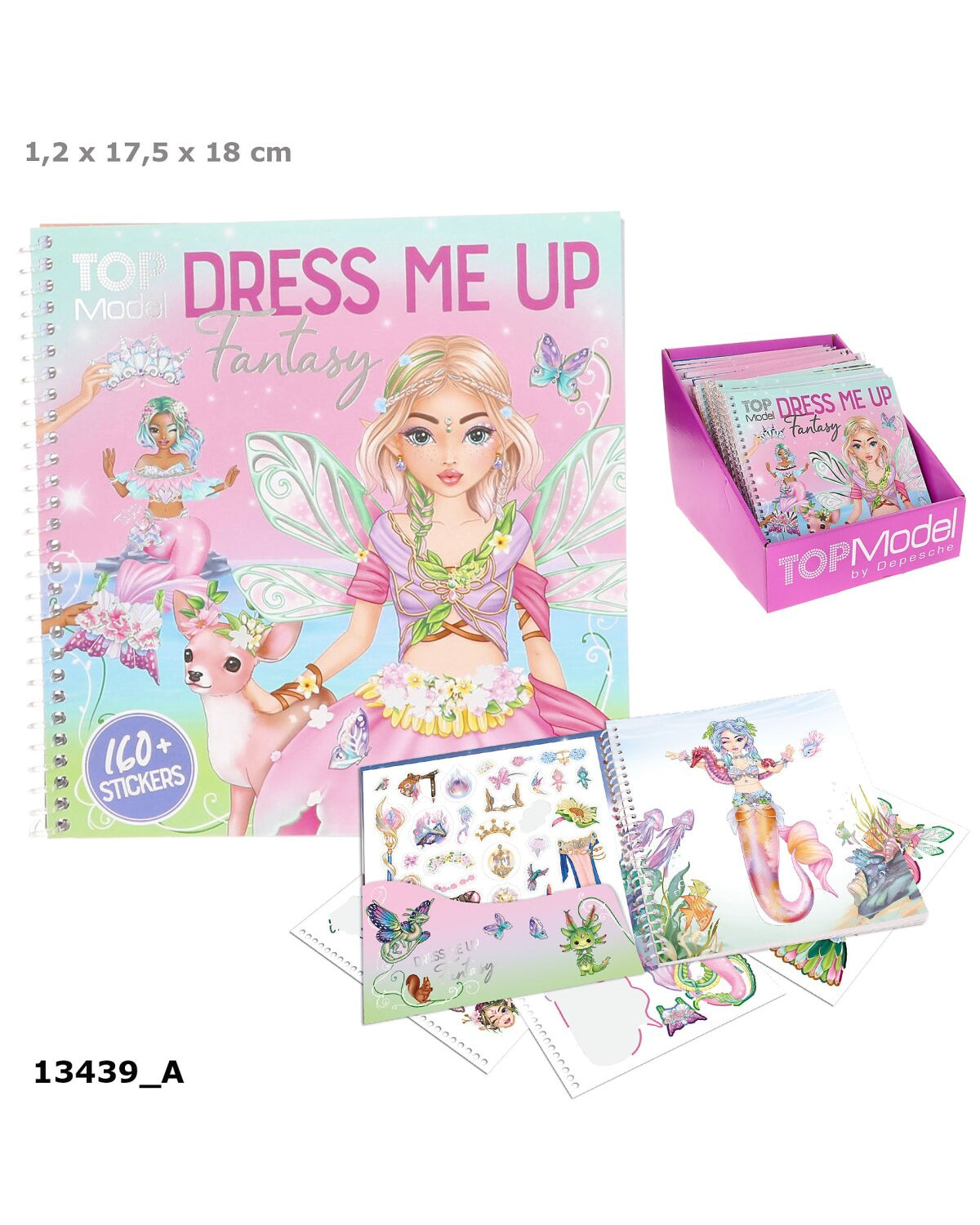 TOPModel Dress Me Up Stickerbook Fantasy