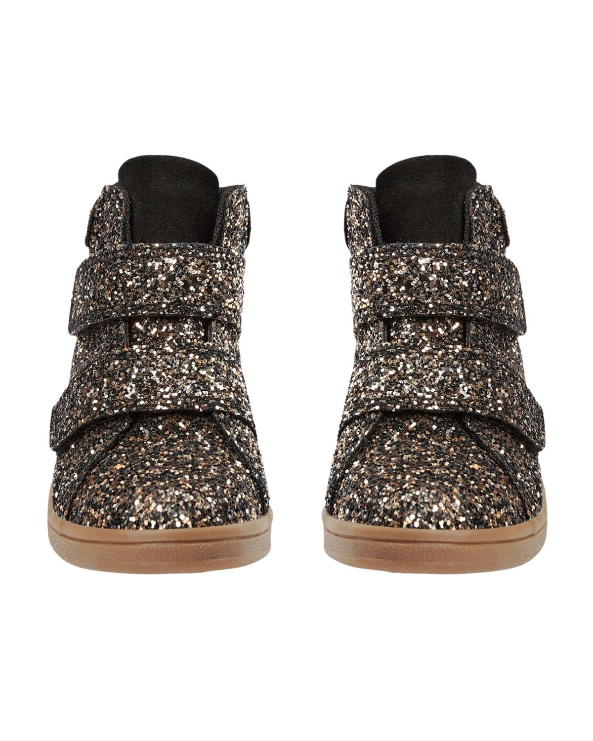 Guld Sofie Schnoor Sneakers - glimmer - mix gold - velcro - P223809-9081