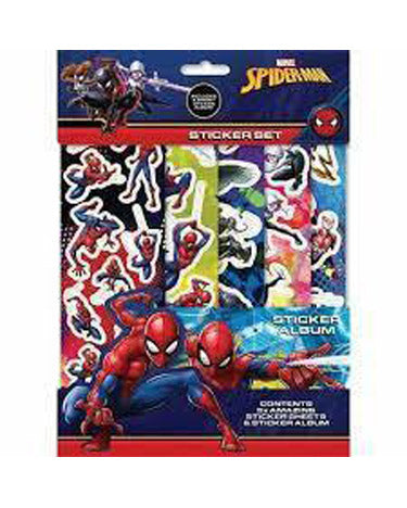 Spidermand stickers + album
