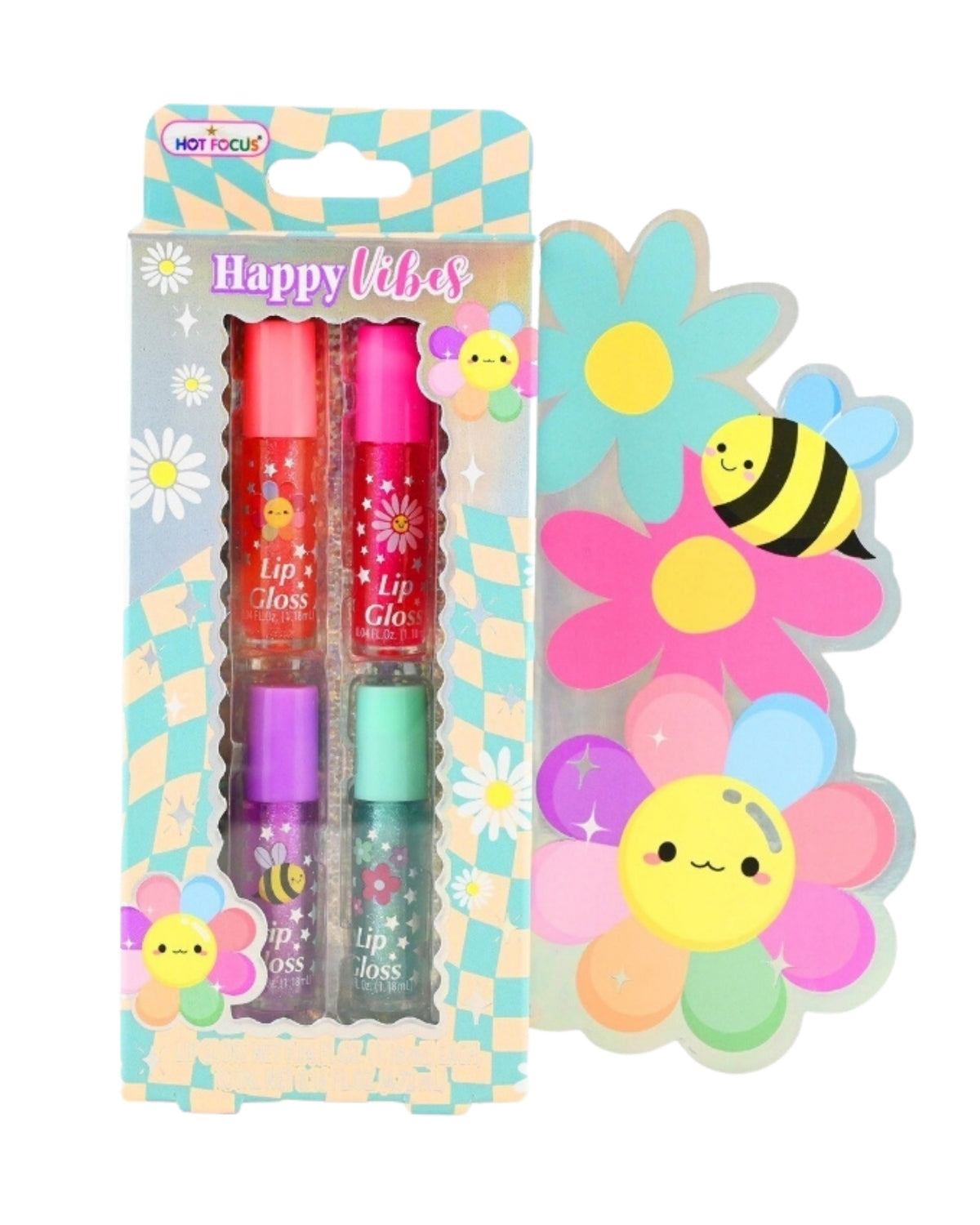 Lip gloss 4 stk