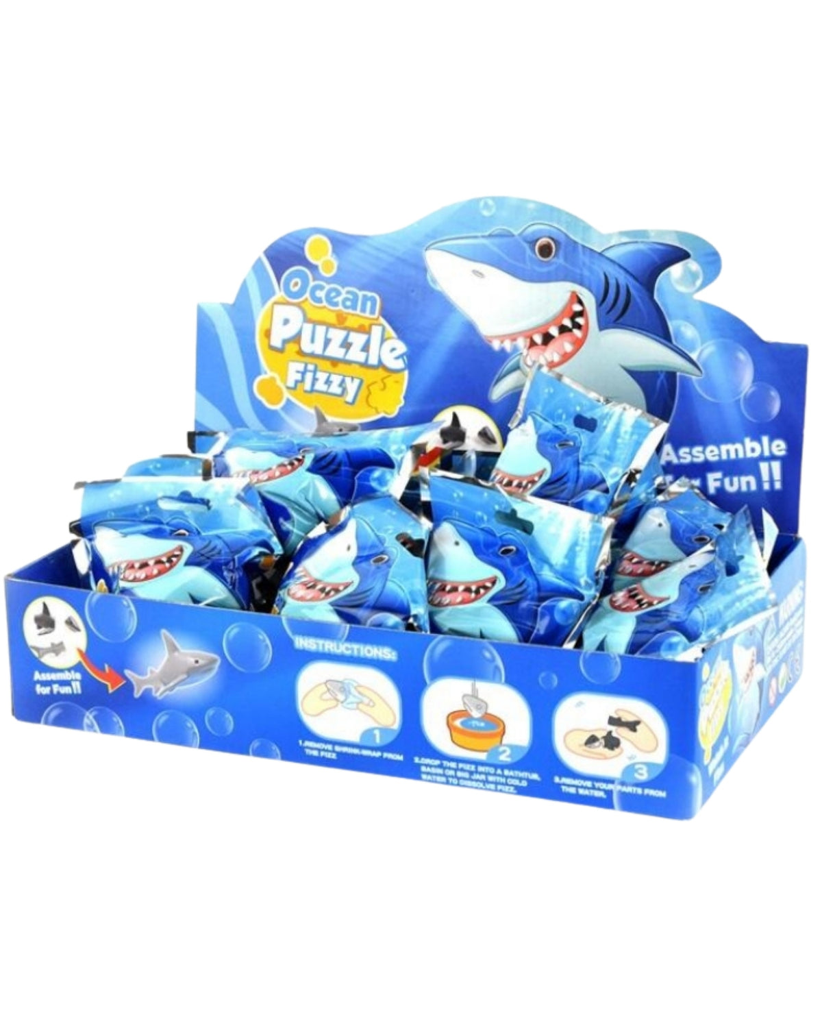 Fizzy ocean puzzle