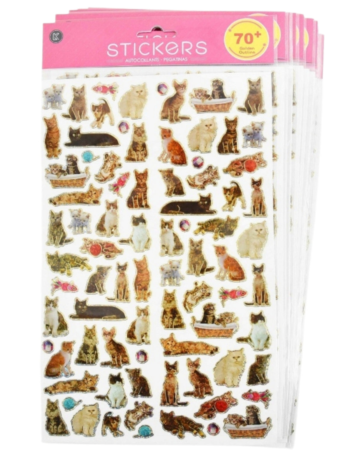 Stickers with cats 34.5cm