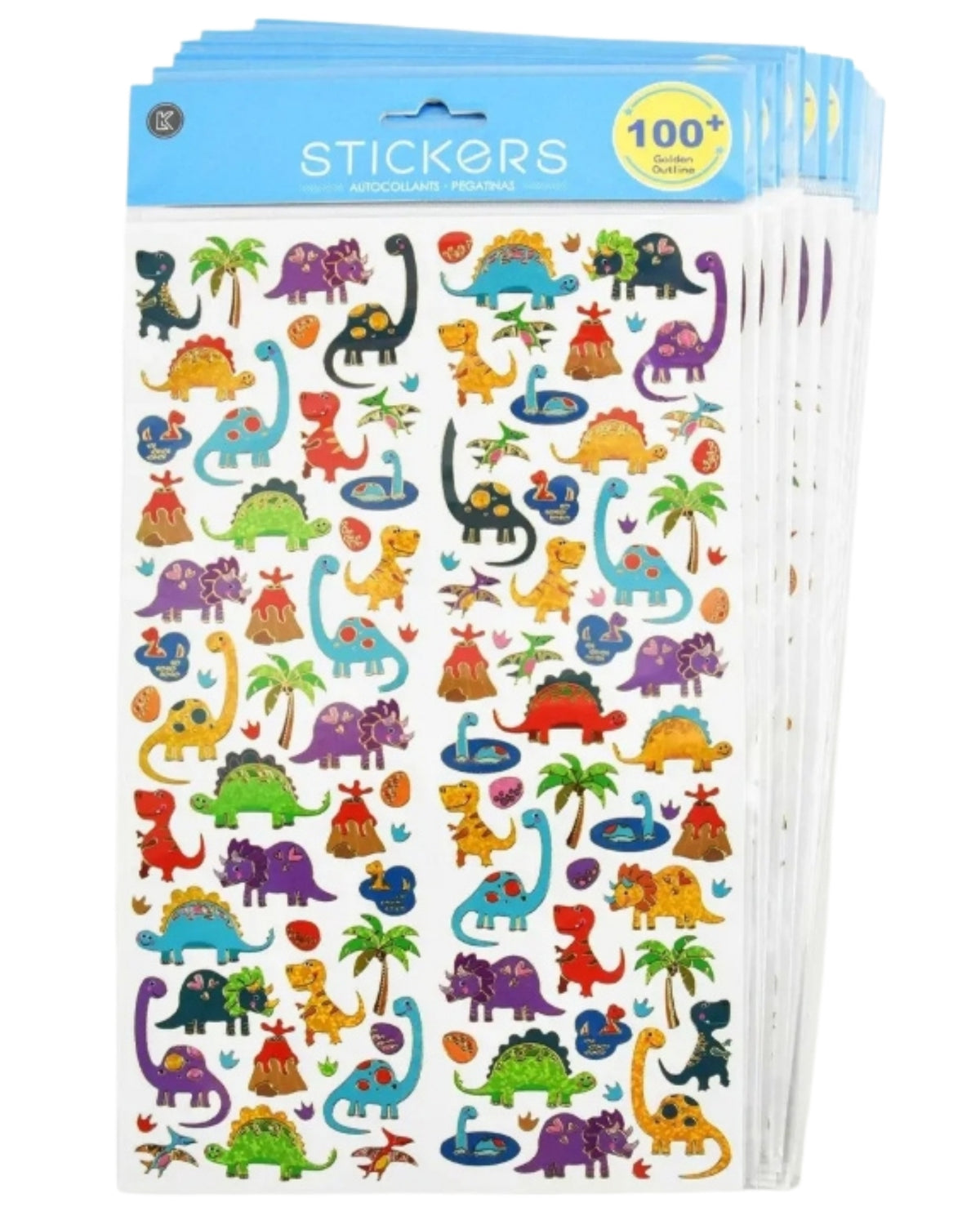 Stickers Dinosaur 1 sheet