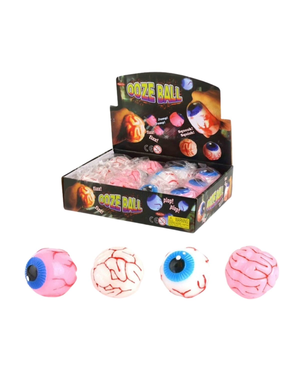 Hoppebold EYE/BRAIN 2ass 6.5cm-