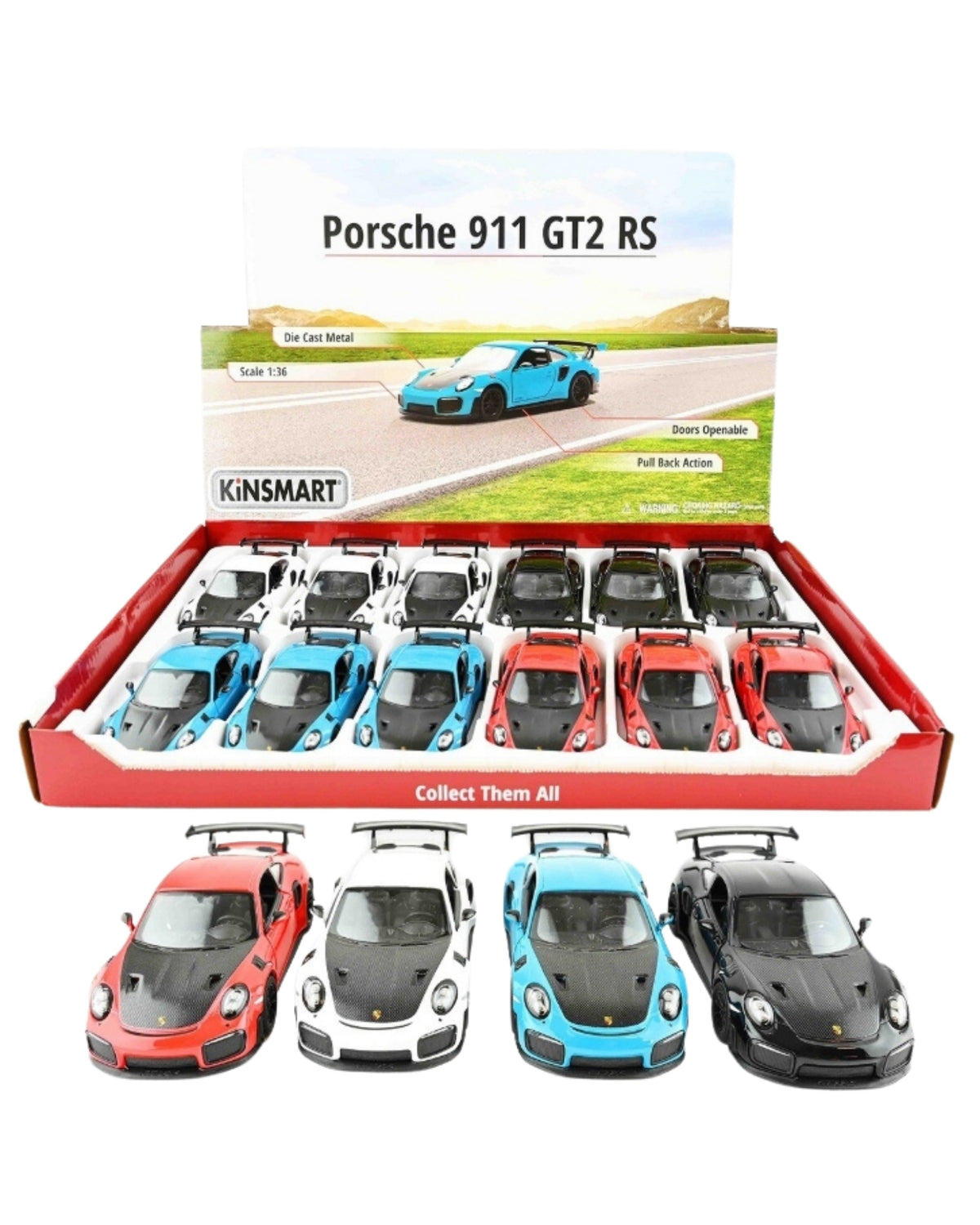 Porsche 911 GT2 RS 13cm 1:36 1 pc