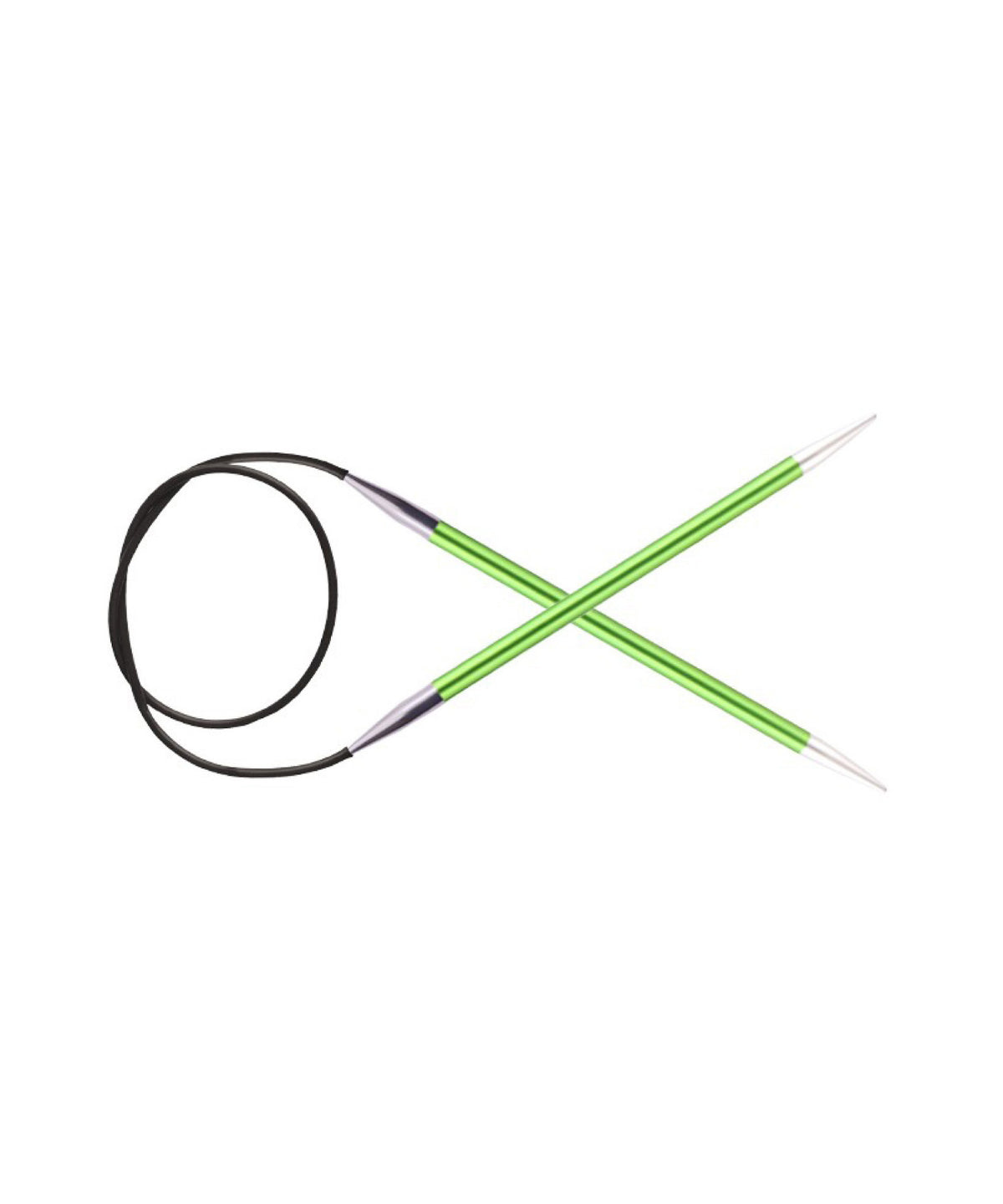 Circular needles 80 cm / 3.5mm - Zing ALU