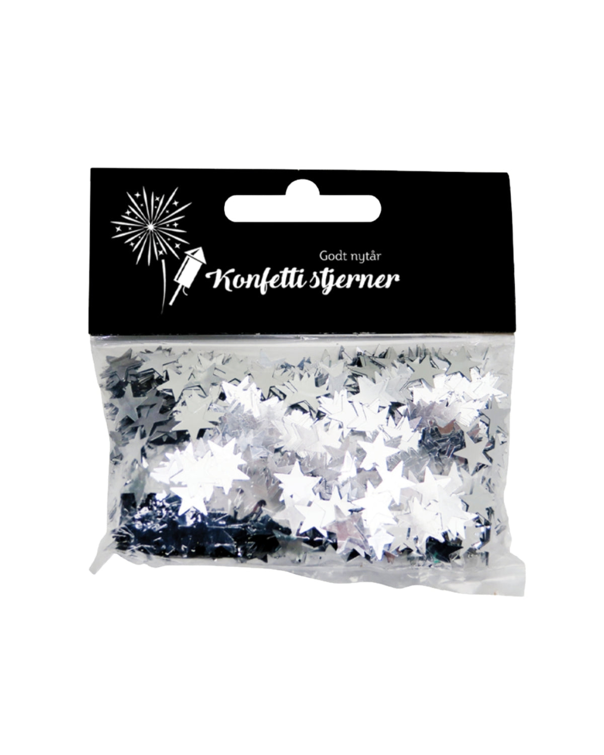 STAR CURTAIN - SILVER - 1 BAG