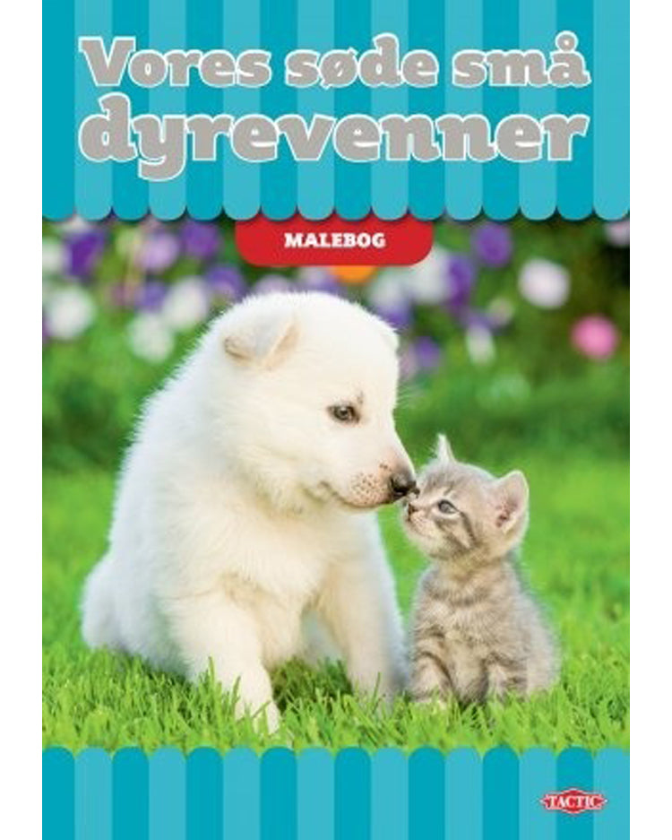 TACTIC Coloring book cute animal friends