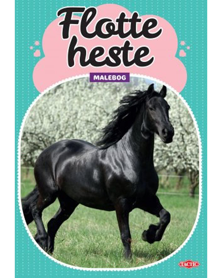 TACTIC Coloring Book Beautiful Horses