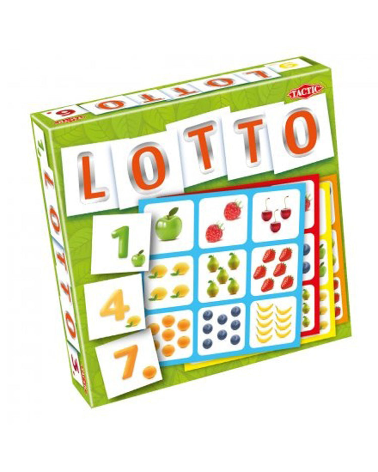 TACTIC Numbers lotto with fruits
