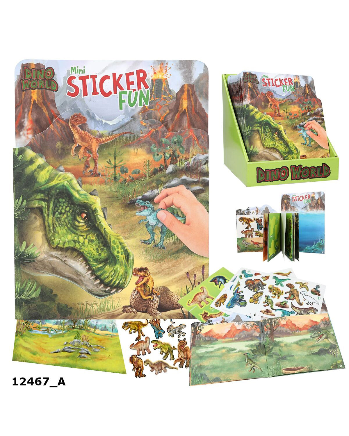 Dino World Mini Sticker Fun