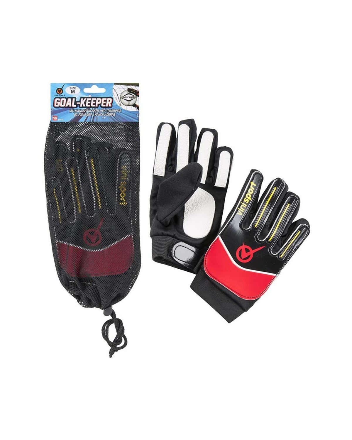 Goalkeeper gloves for children size S+M
