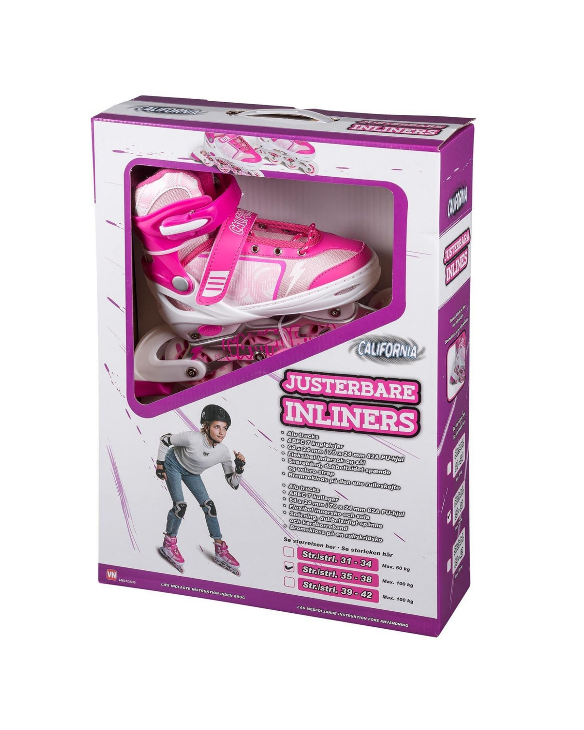 Inline skates ALU 35-38