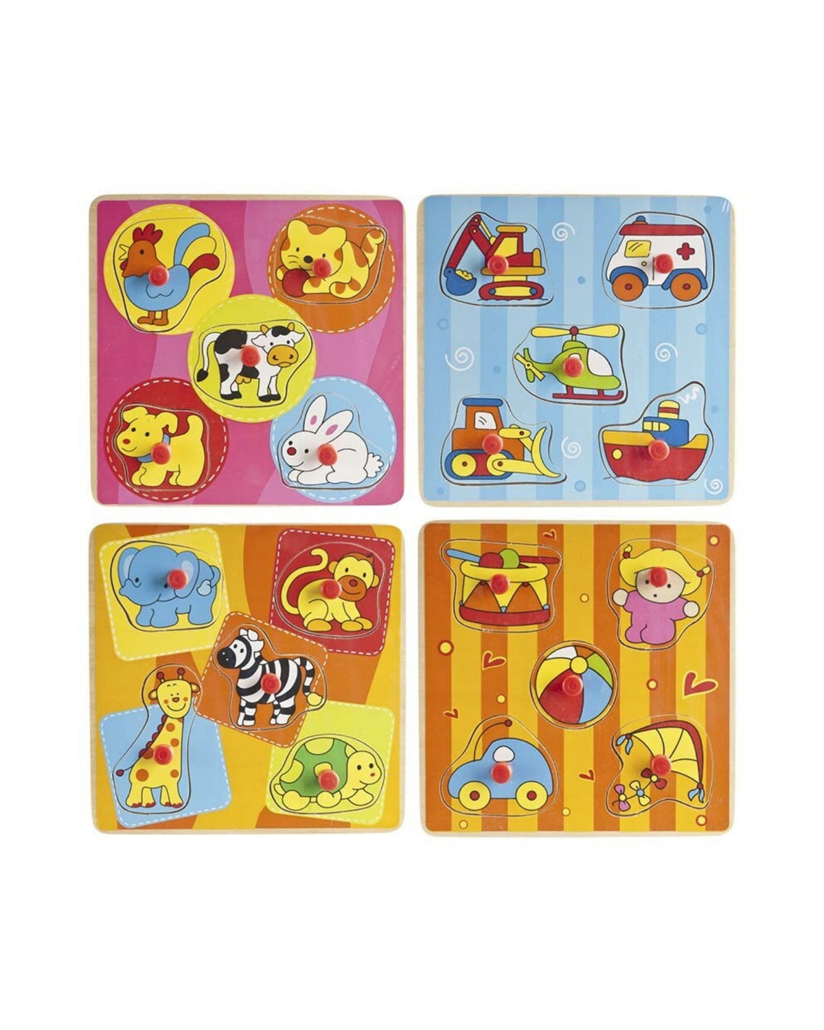 Knop puzzle with 5 pieces 1 pc.