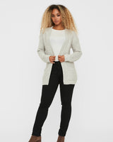 Gray - Light Gray Melange - Vero Moda - Cardigan - 10183605
