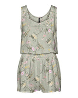 Light green Vero Moda shorts suit - Flowers - 10264679