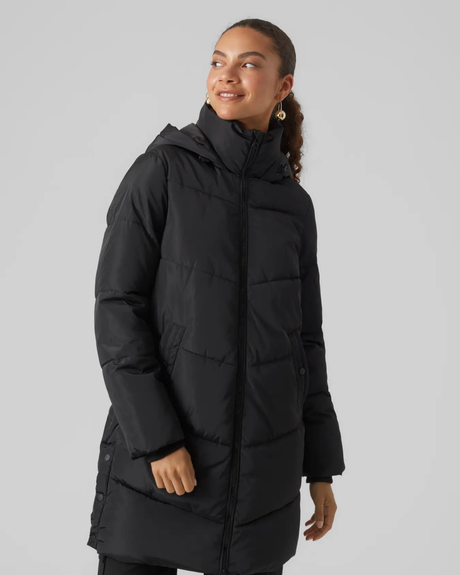 Sort - Black - Vero Moda - Vinterjakke - 10290436