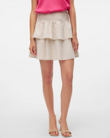Beige - Silver Lining - Vero Moda - Nederdel - 10309768