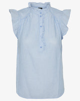 Blue - marina - snow white - Vero moda - top - 10314988