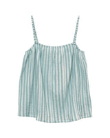 Green - Gray Mist - Vero Moda - Top - Stripes - 10325860
