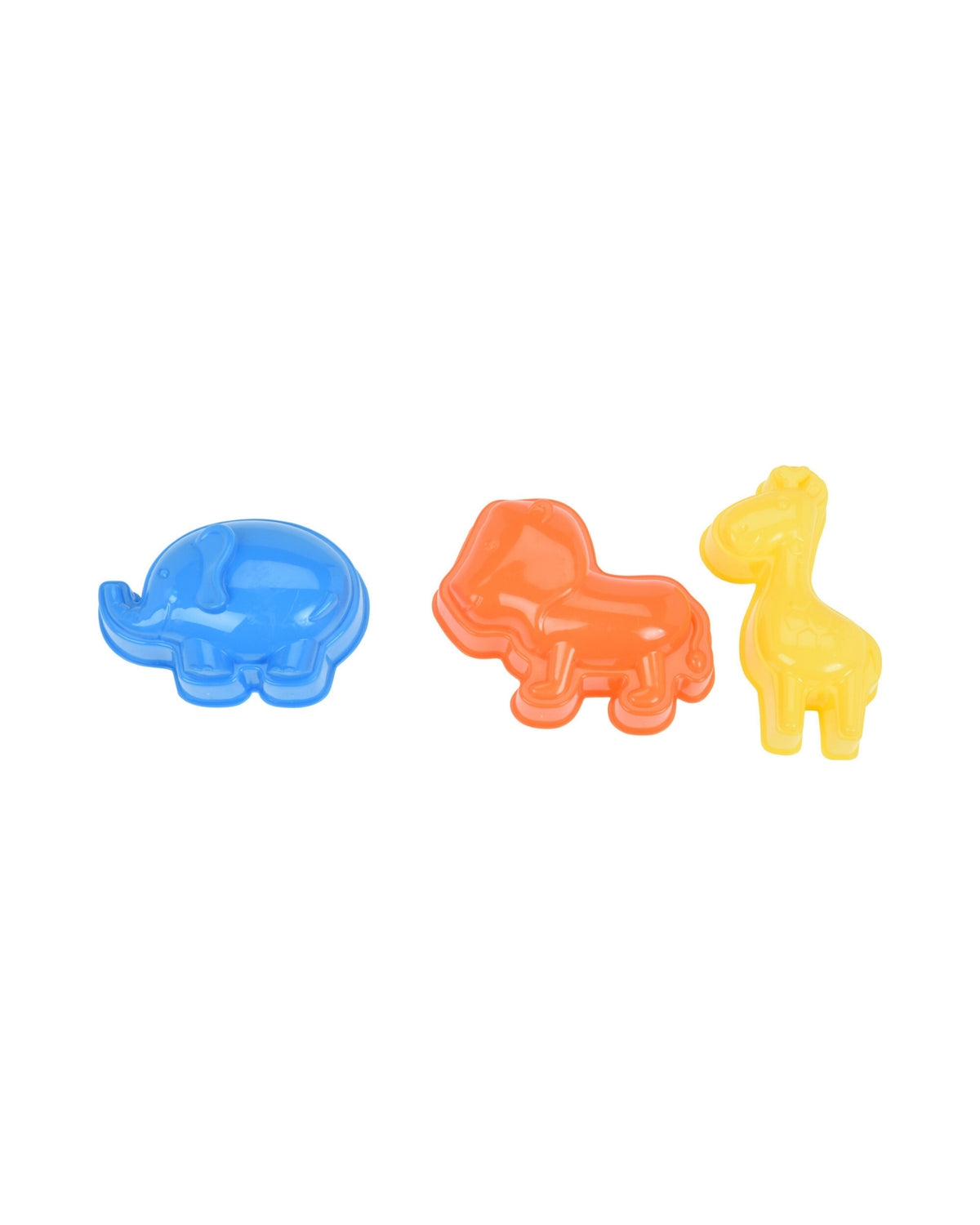 Plastic sand molds 3 pcs