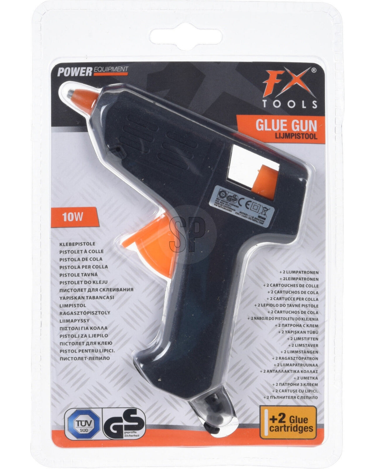 Limpistol 10 W incl. 2 lim sticks