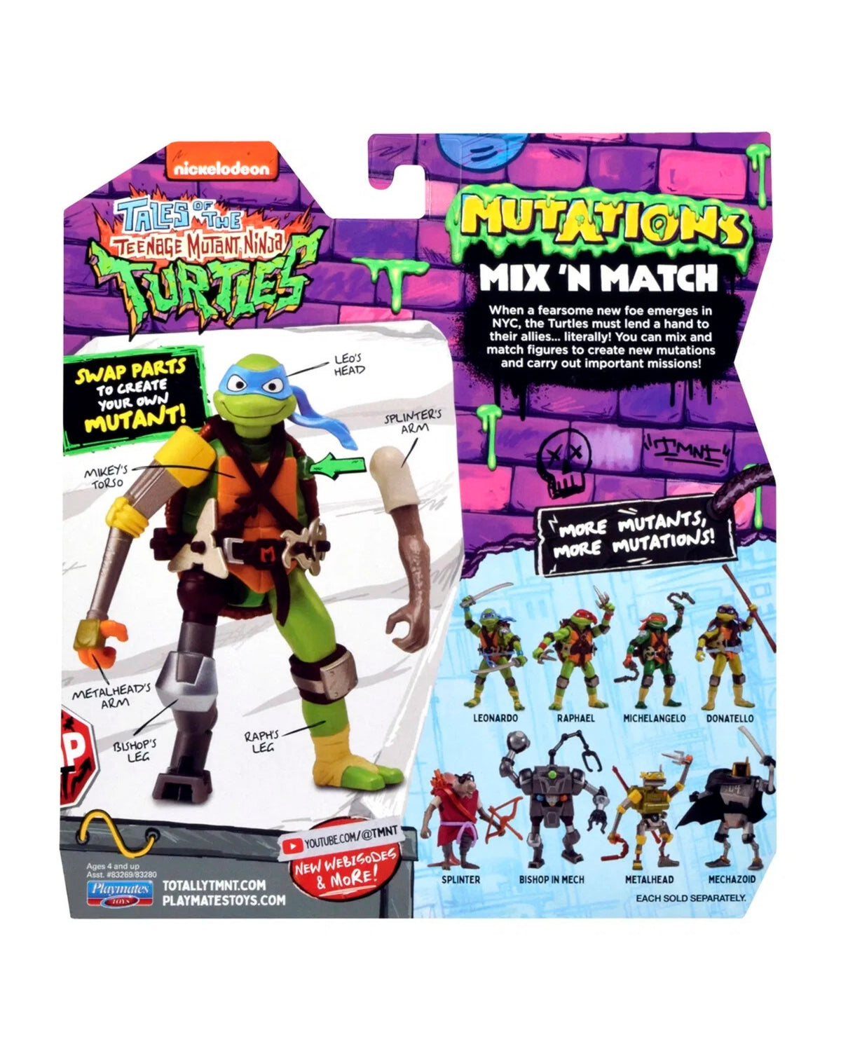 Turtles Tales Of Mutations Basic Figures - Raphael