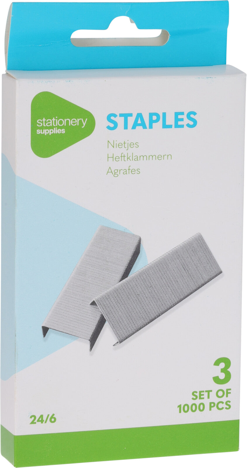 Hæfteklammer 24/6 - 3.000 stk