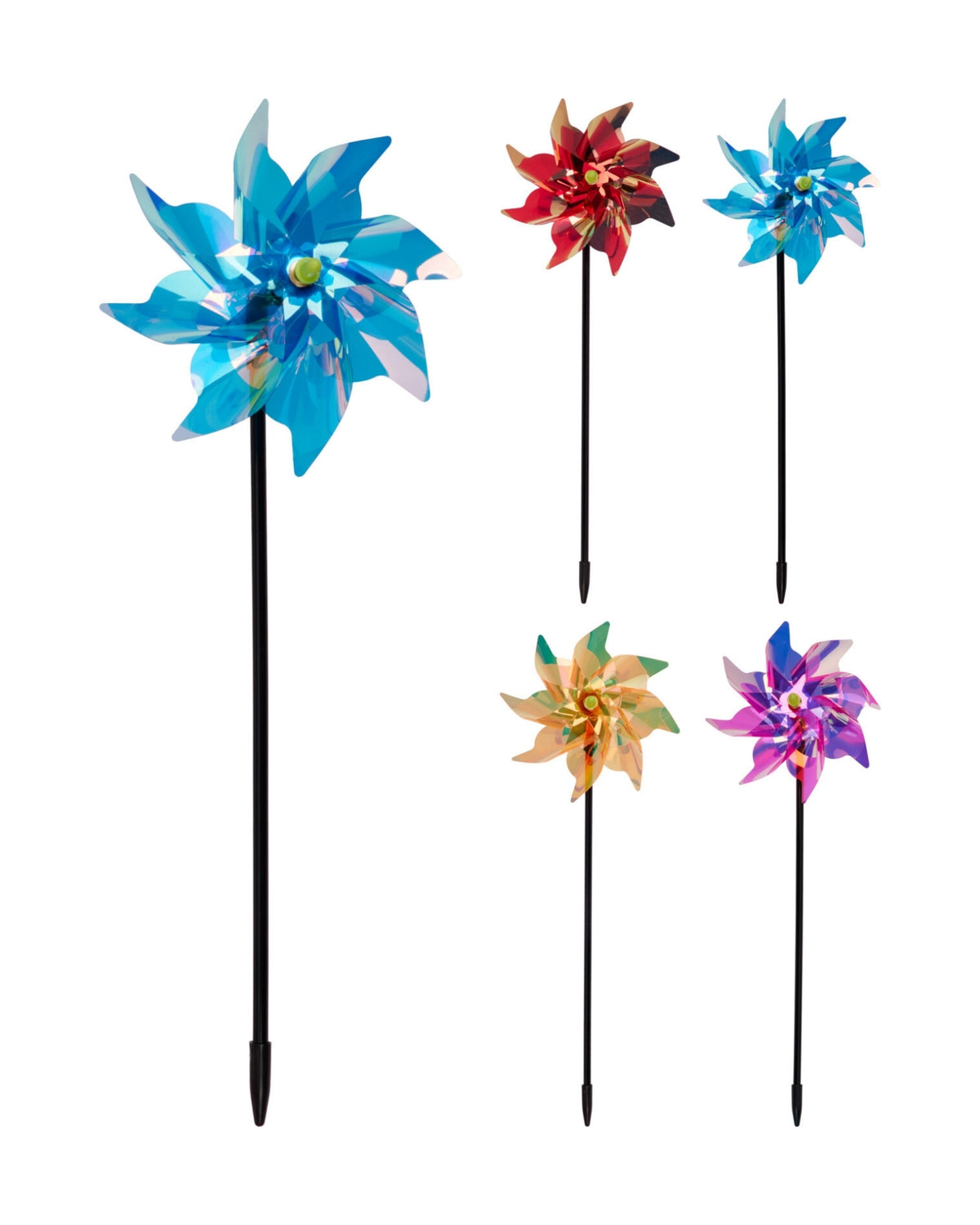 Vindmølle Ø17 cm / 42 cm – Assorterede Farver