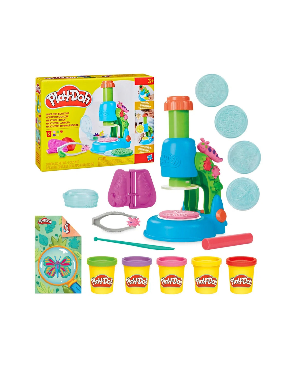 Play-Doh Light & Look Microscope Playset