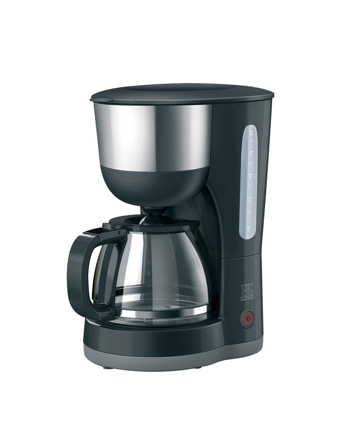 Coffee machine Black/Steel 1.25 l - Royal Series