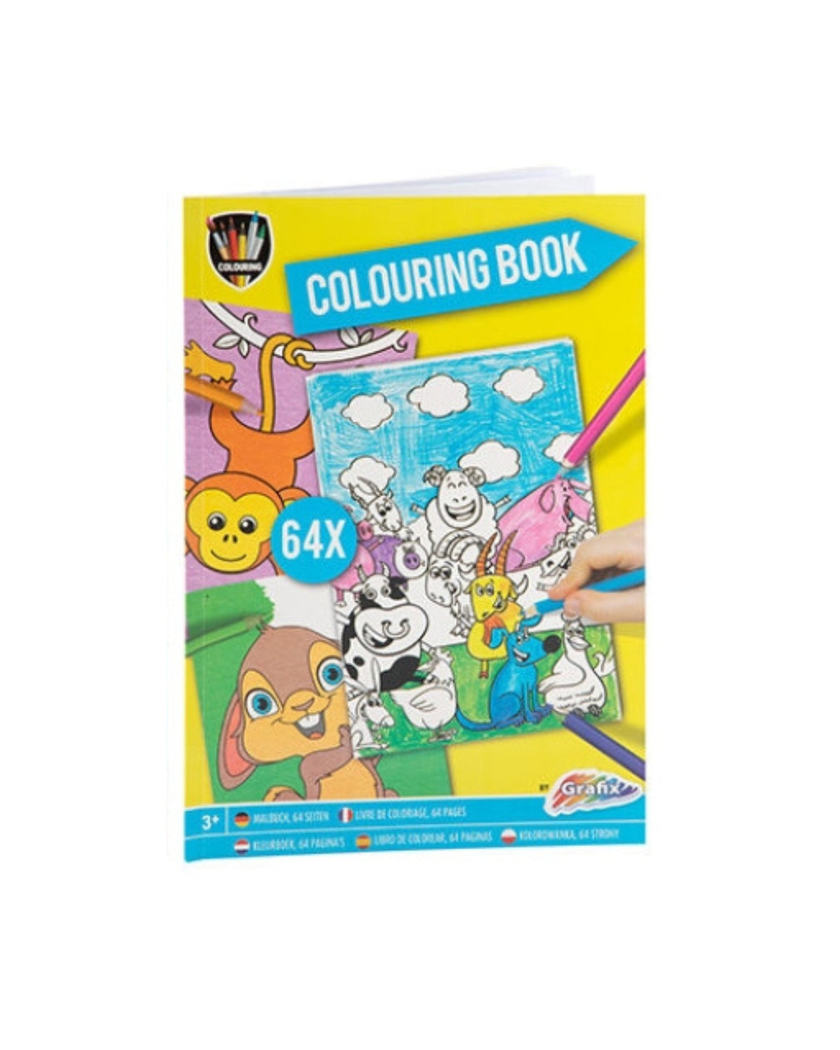 Coloring book A4 64 pages