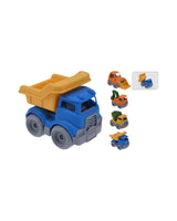 Truck with freewheel in plastic