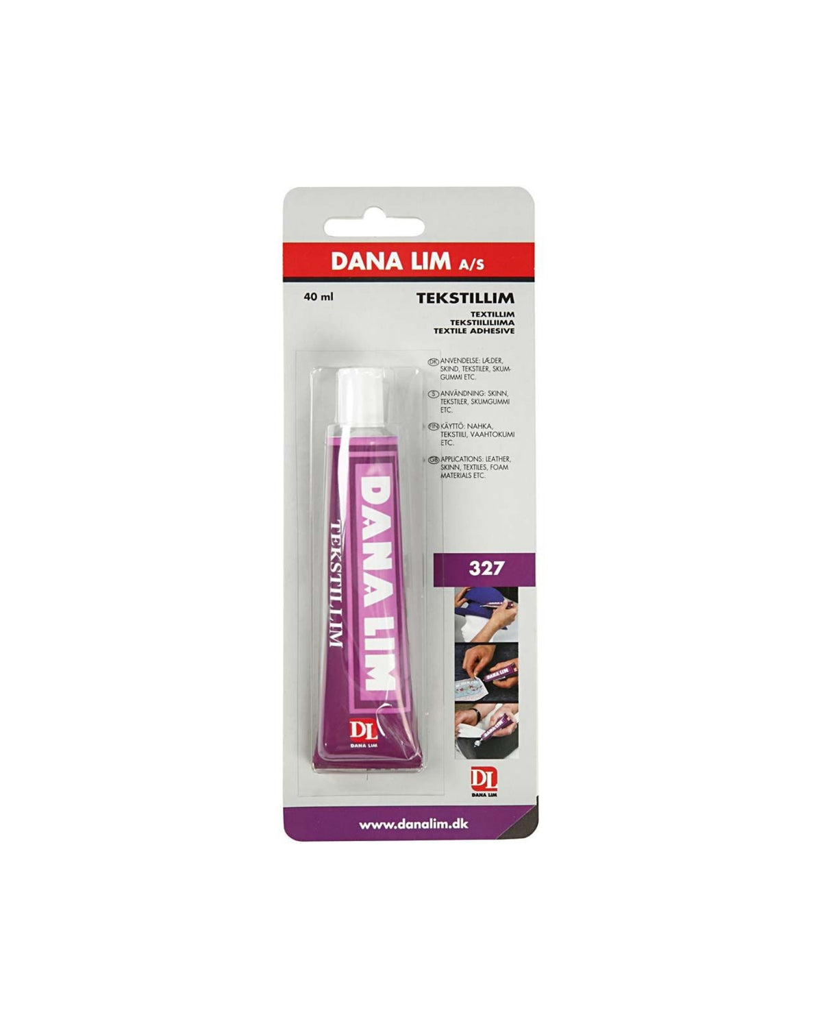 Textile glue 40 ml - Danalim