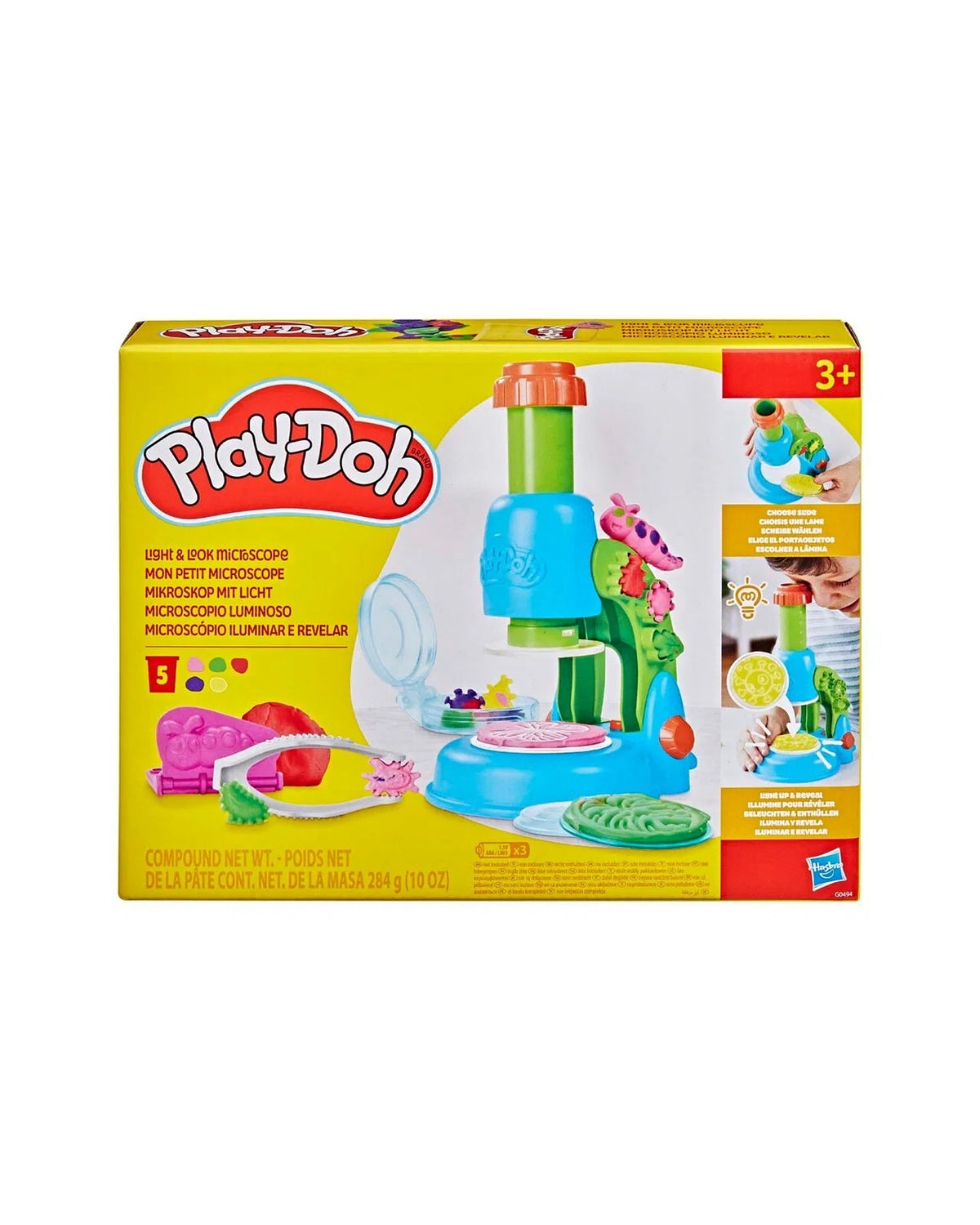 Play-Doh Light & Look Microscope Playset