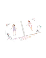 TOPModel Dress Me Up Stickers Coloring Book GLAM LOOK