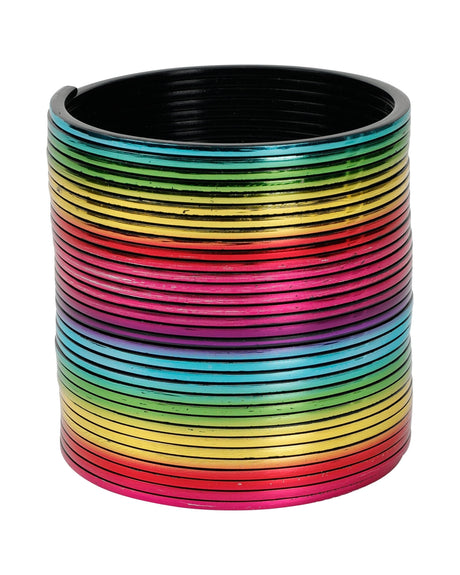 Fjeder 10 cm - Regnbuefarver