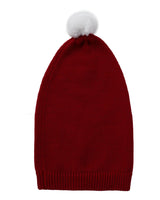 Rød - jester red - name it - baby strik nissehue - 13196940