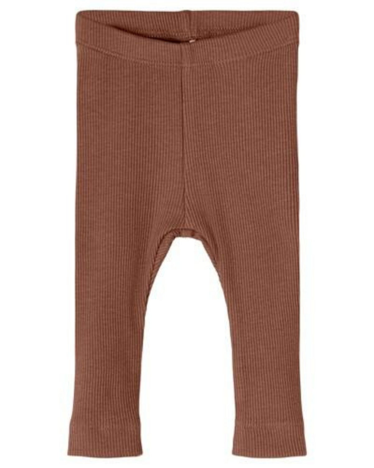 Red brown coconut name it rib leggings - 13198040