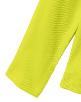 Yellow - evening primrose - Name it - rib blouse - 13219355