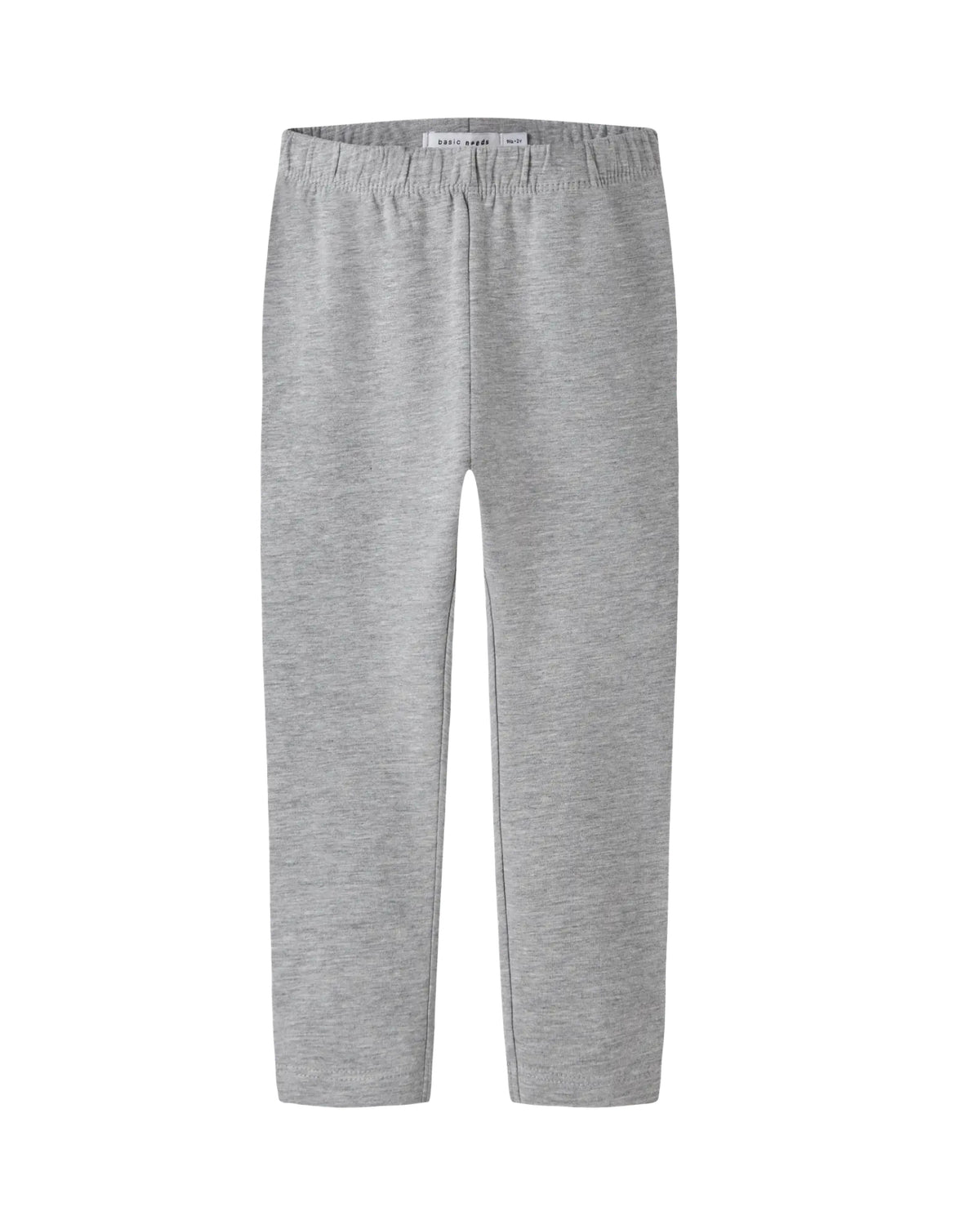 Grå - Grey Melange - Name it - sweat leggings - 13225107